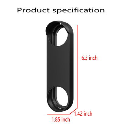 The Doorbell Protective Cover Is Suitable For Google Nest Doorbell (Battery) 2021 Doorbell Silicone Protective Case Waterproof