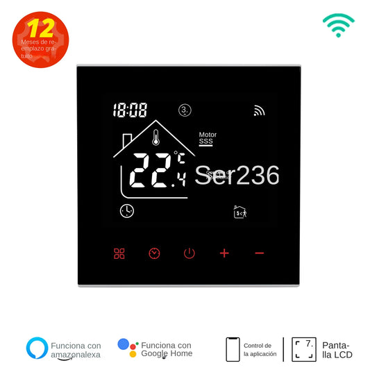 Tuya WiFi Smart Thermostat LCD Display Touch Screen for Electric Floor Heating Water/Gas Boiler Temperature Remote Controller