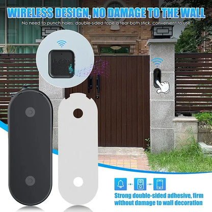 Smart Visual Wireless Doorbell WiFi Outdoor HD Camera Security Door Bell Night Vision Video Intercom Voice Change Home Monitor